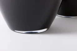 Flamant Adina, Vaas, Zwart, Mondgeblazen, 70Cm