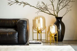 Flamant Adina, Vaas, Zwart, Mondgeblazen, 70Cm