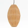Flamant Aimee, Hanglamp, Raffia En Ijzer, L