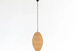 Flamant Aimee, Hanglamp, Raffia En Ijzer, L