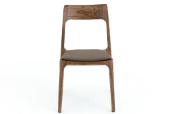 Flamant Amina, Stoel, Leren Zitting