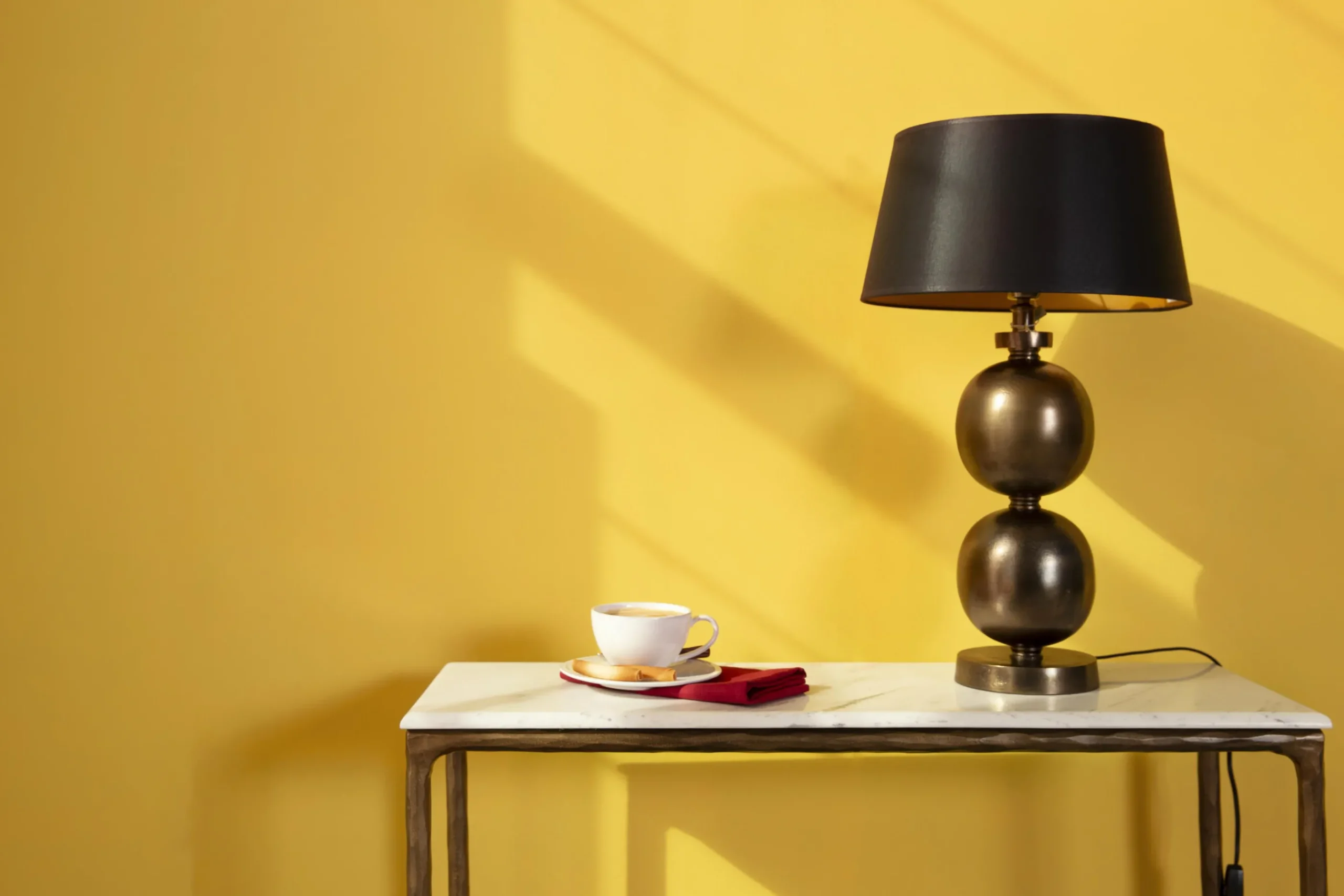 Flamant Annelie, Tafellamp, Antiek Koperen Afwerking