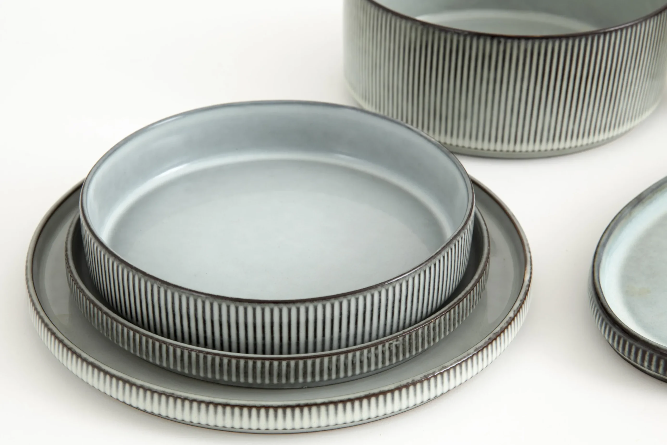 Flamant Architecto, Pastabord, Keramiek, Grijs