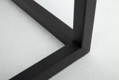 Flamant Armand, Bijzettafel, Zwart Eiken En Metaal