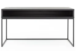 Flamant Armand, Bureau, Zwart Eiken En Metaal