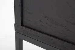 Flamant Armand, Bureau, Zwart Eiken En Metaal