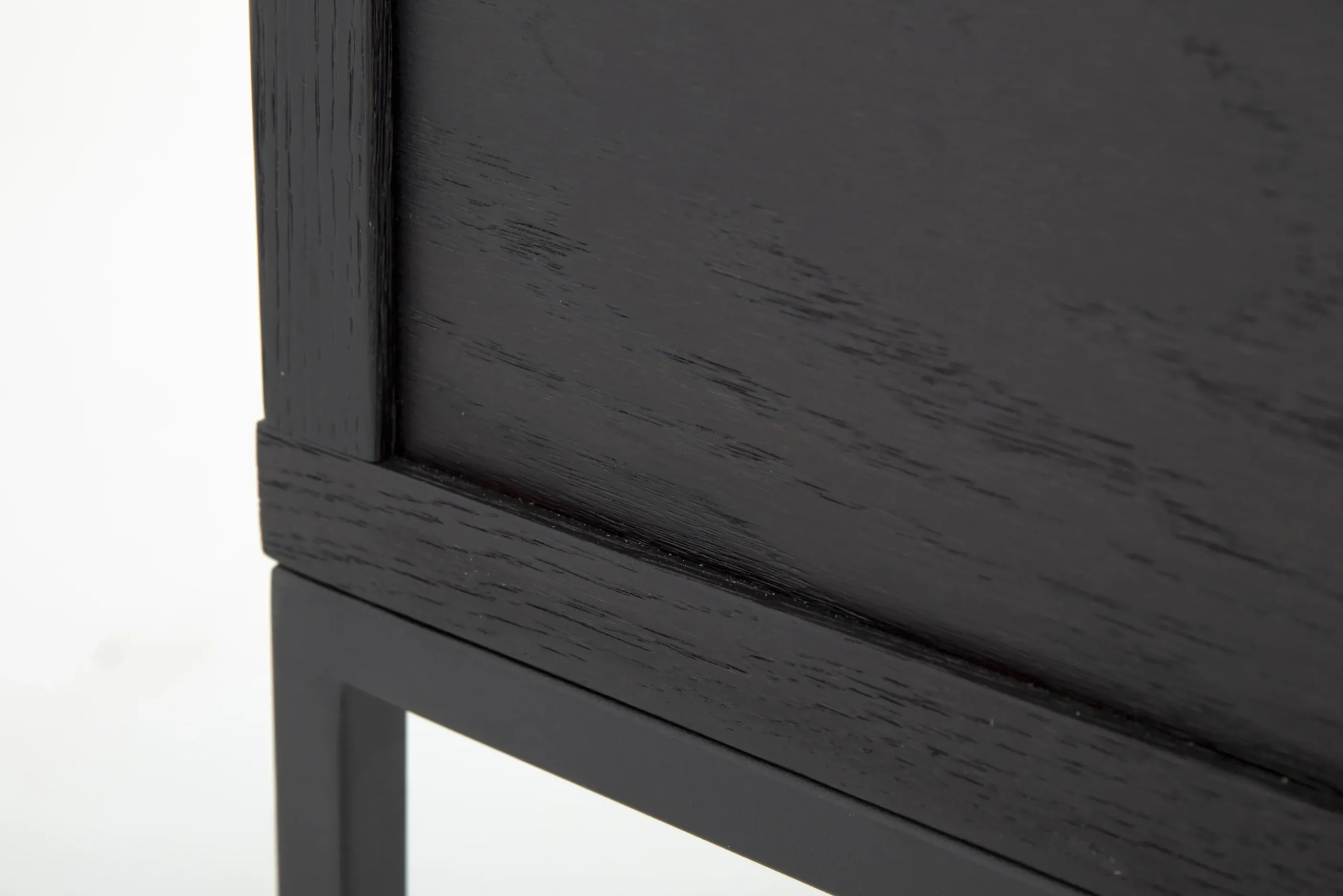 Flamant Armand, Bureau, Zwart Eiken En Metaal