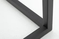 Flamant Armand, Consoletafel, Zwart Eiken En Metaal