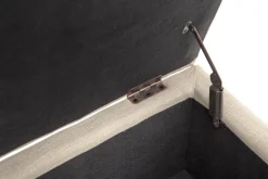 Flamant Aubiz, Poef, Stof, Met Deksel