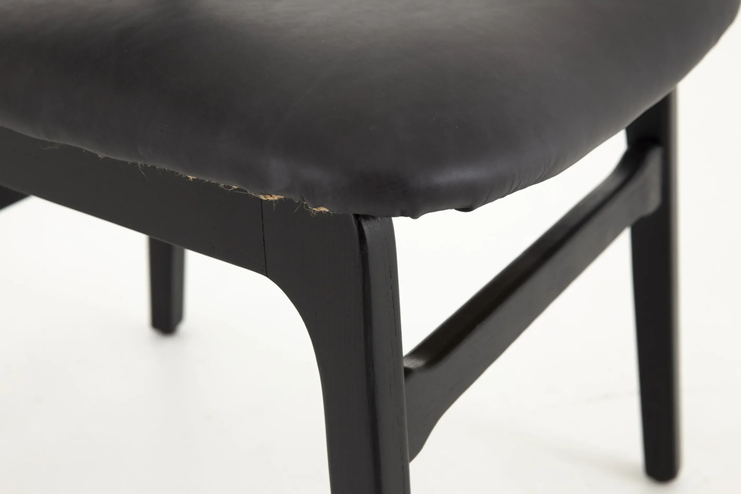 Flamant Auriane, Stoel, Lederen Zitting