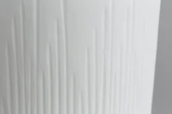 Flamant Ayla, Vaas, Glas, Wit, O17,5X21,5H