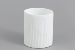 Flamant Ayla, Vaas, Glas, Wit, O8X9,5H