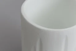 Flamant Ayla, Vaas, Glas, Wit, O8X9,5H