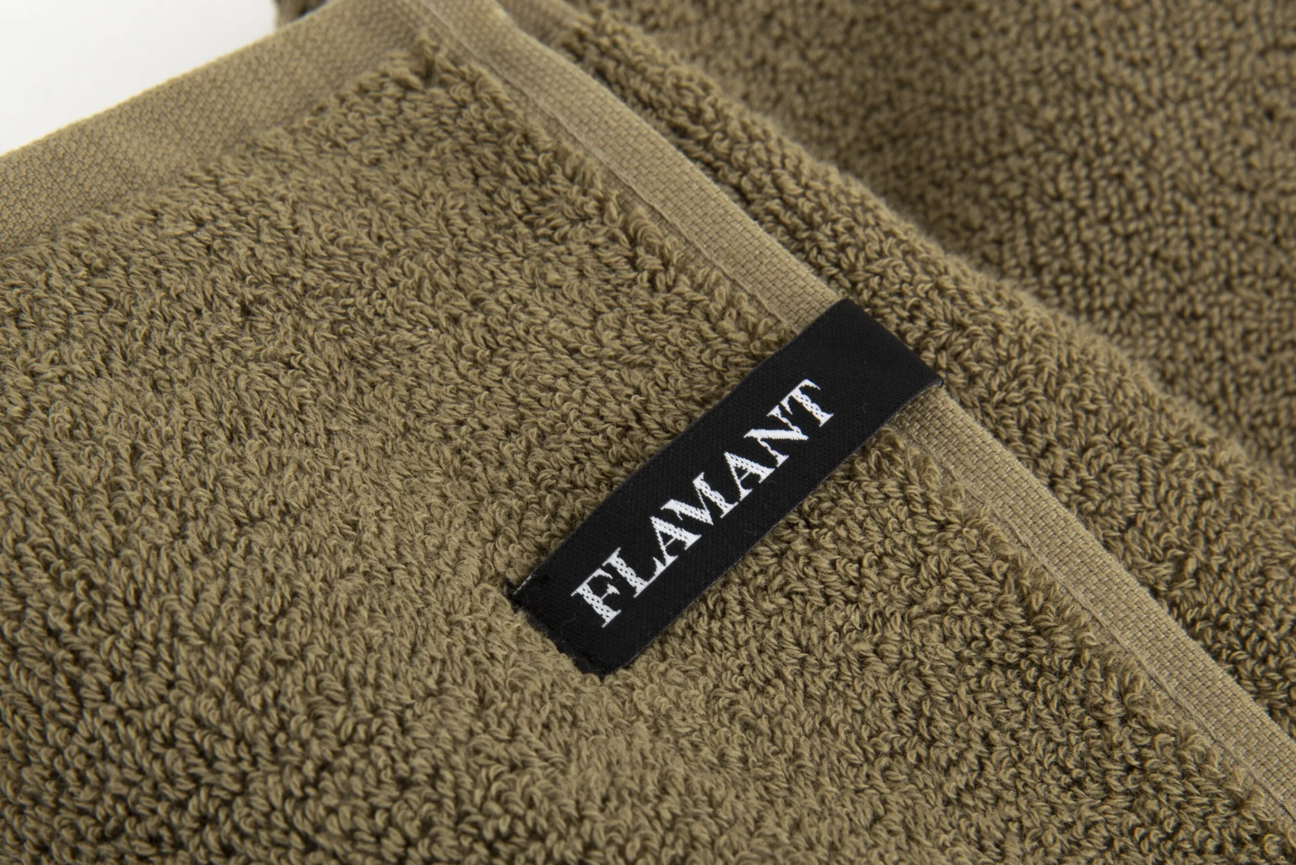 Flamant Baobao, Handdoek, Kaki, 50X100 Cm