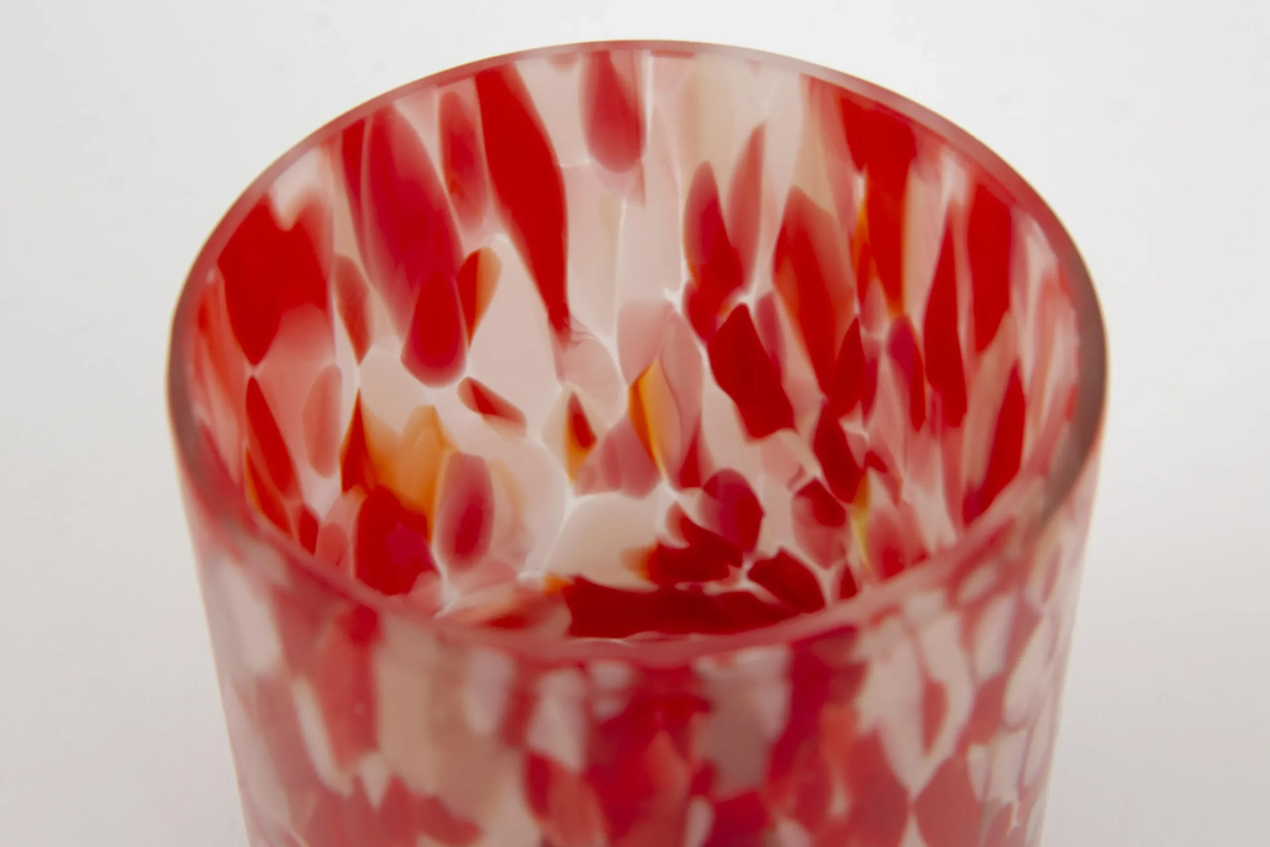 Flamant Bardi, Theelichthouder, Glas, Rood
