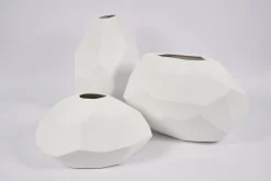 Flamant Belinda, Vaas, Keramiek, Wit, Model 1