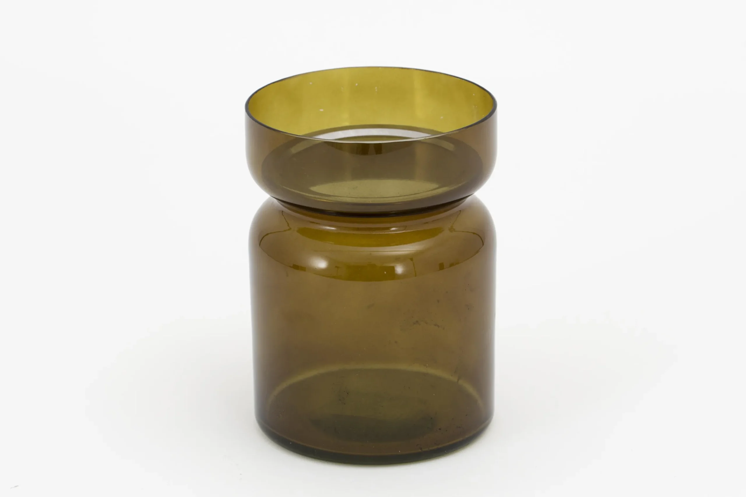 Flamant Berami, Kandelaar, Glas, Bruin, S