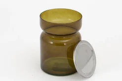 Flamant Berami, Kandelaar, Glas, Bruin, S