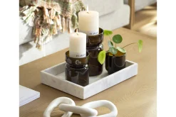 Flamant Berami, Theelichthouder, Glas, Bruin