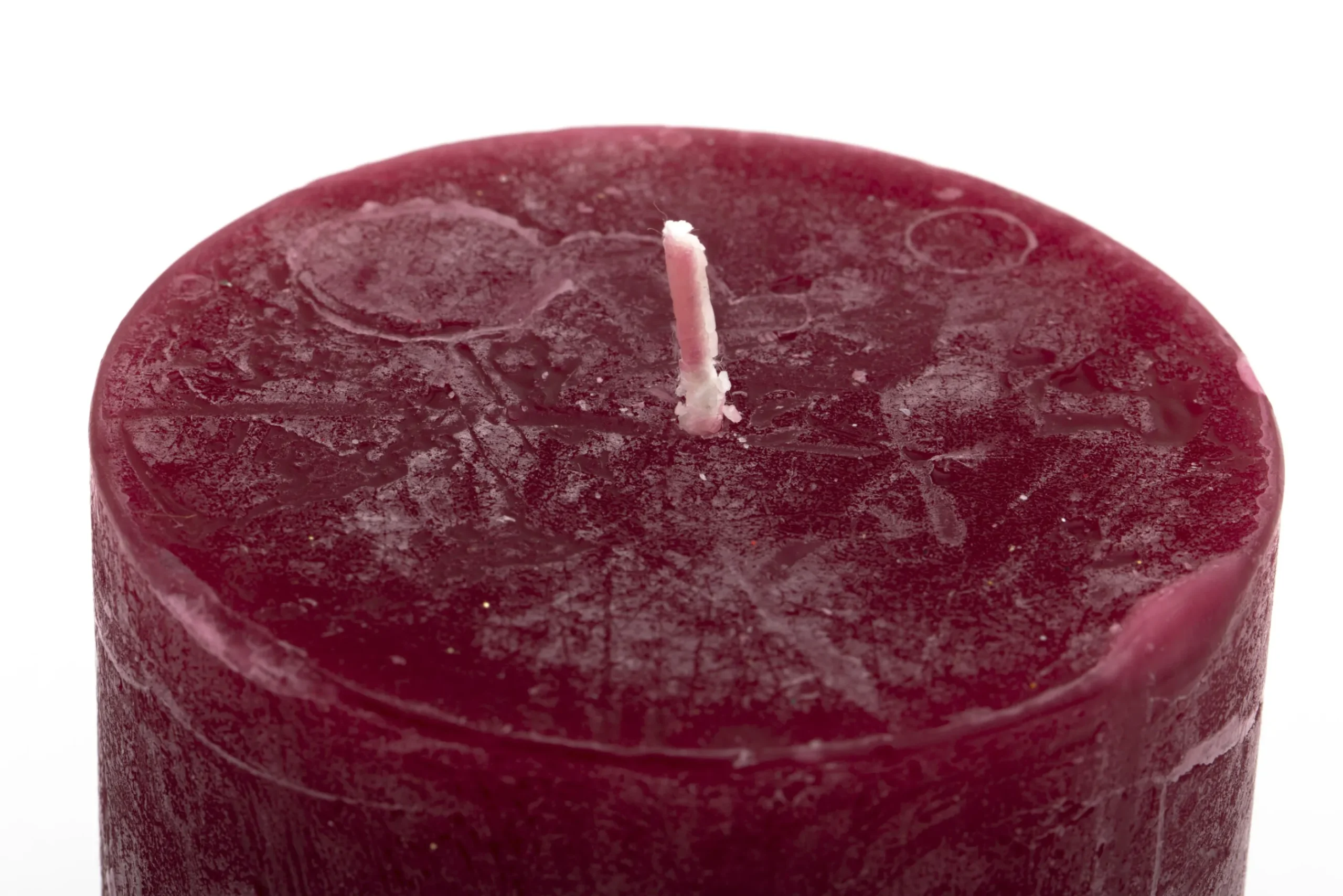 Flamant Beth, Kaars, Kleur Balmoral Rood, 9X11,5Cm