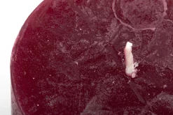 Flamant Beth, Kaars, Kleur Balmoral Rood, 9X11,5Cm