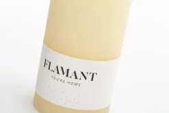 Flamant Beth, Kaars, Kleur Creme, 9X20Cm