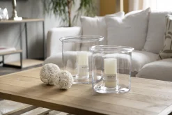 Flamant Beth, Kaars, Kleur Wit, 9X20Cm