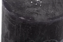 Flamant Beth, Kaars, Kleur Zwart, 9X15Cm