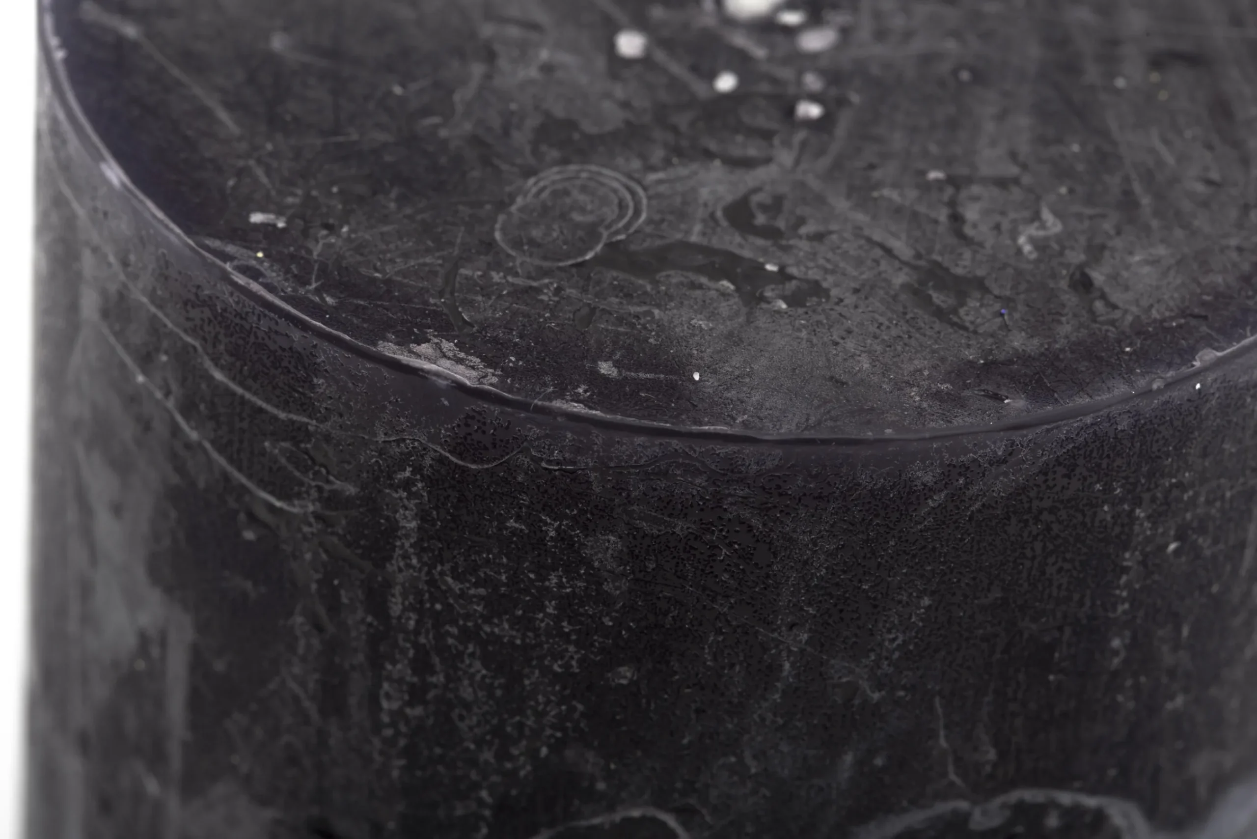 Flamant Beth, Kaars, Kleur Zwart, 9X15Cm