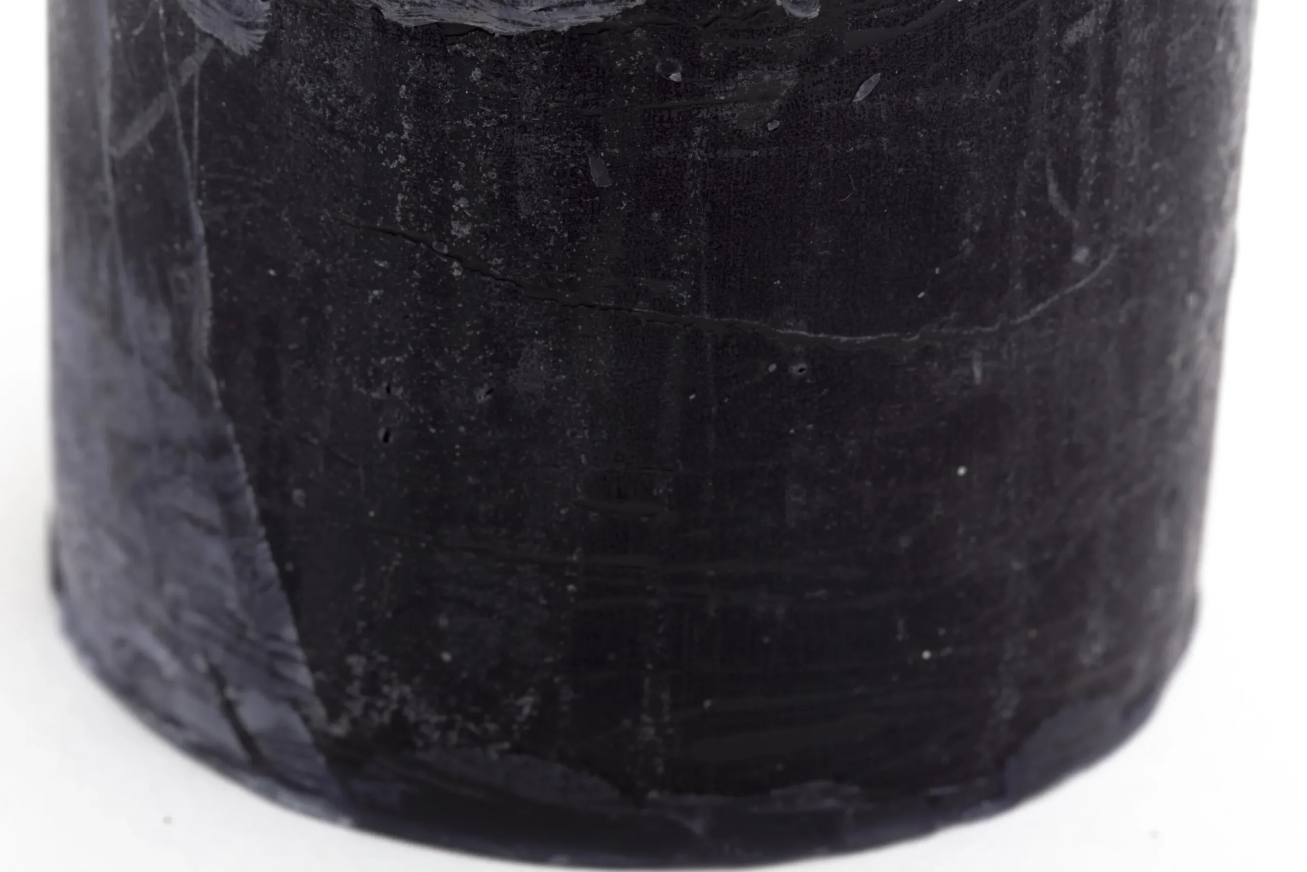 Flamant Beth, Kaars, Kleur Zwart, 9X20Cm