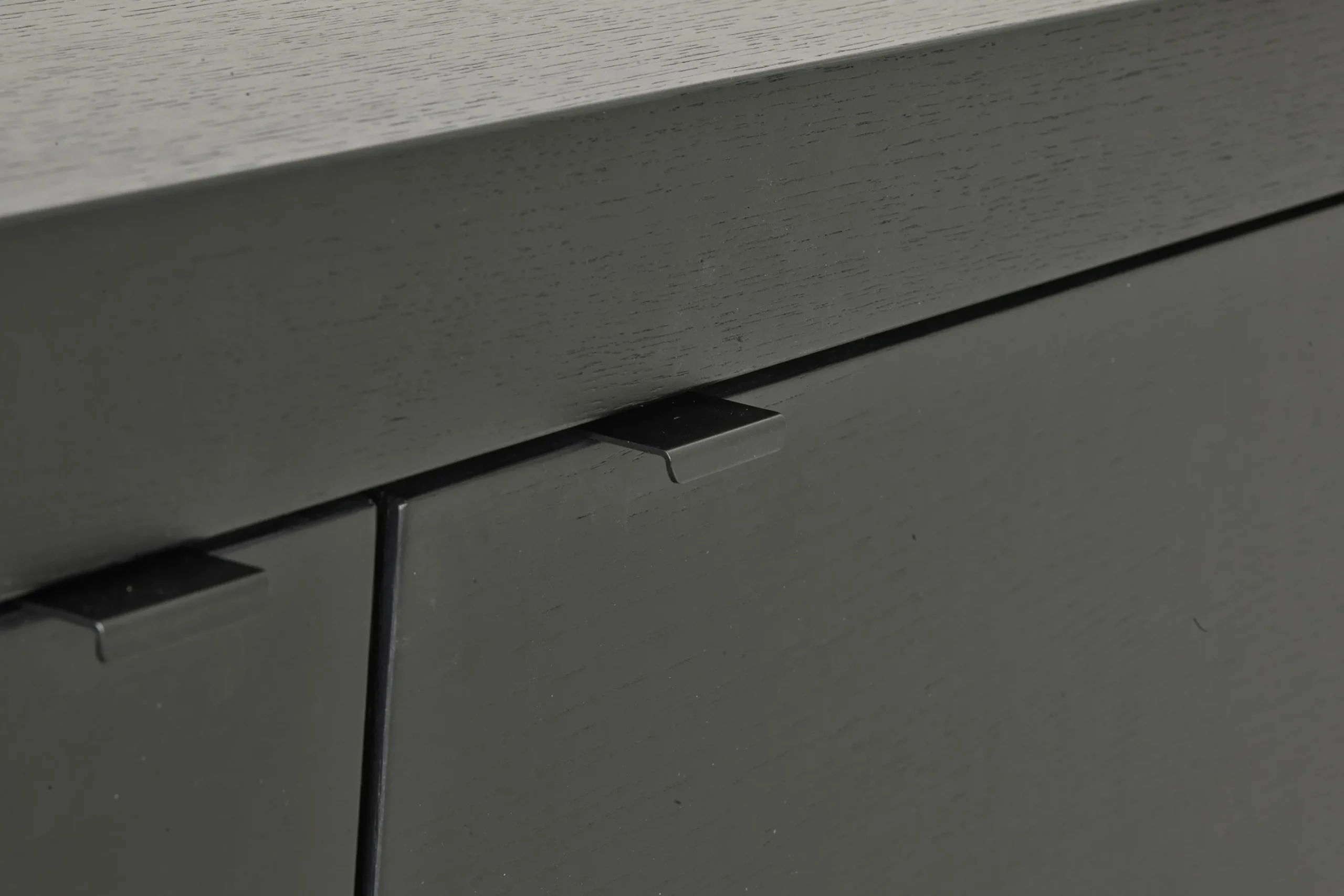 Flamant Bjorn, Tv-Meubel, Zwart, 2 Deuren, 4 Lades