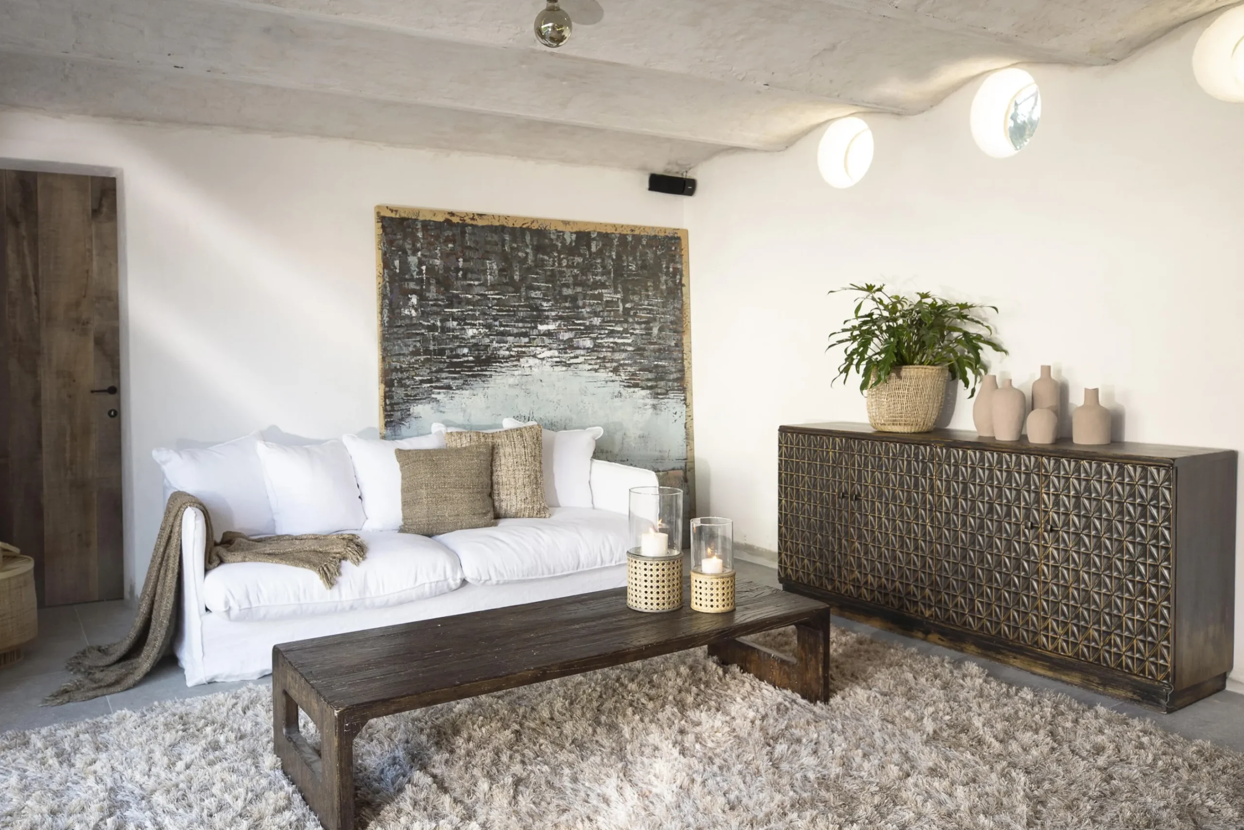 Flamant Bossa, Dressoir, 4 Deuren, Gesneden