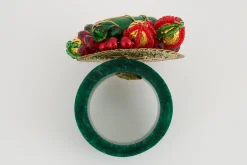 Flamant Brava, Servetring, Kralen