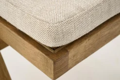 Flamant Bruno, Fauteuil, Eiken, Riet, Met Kussen