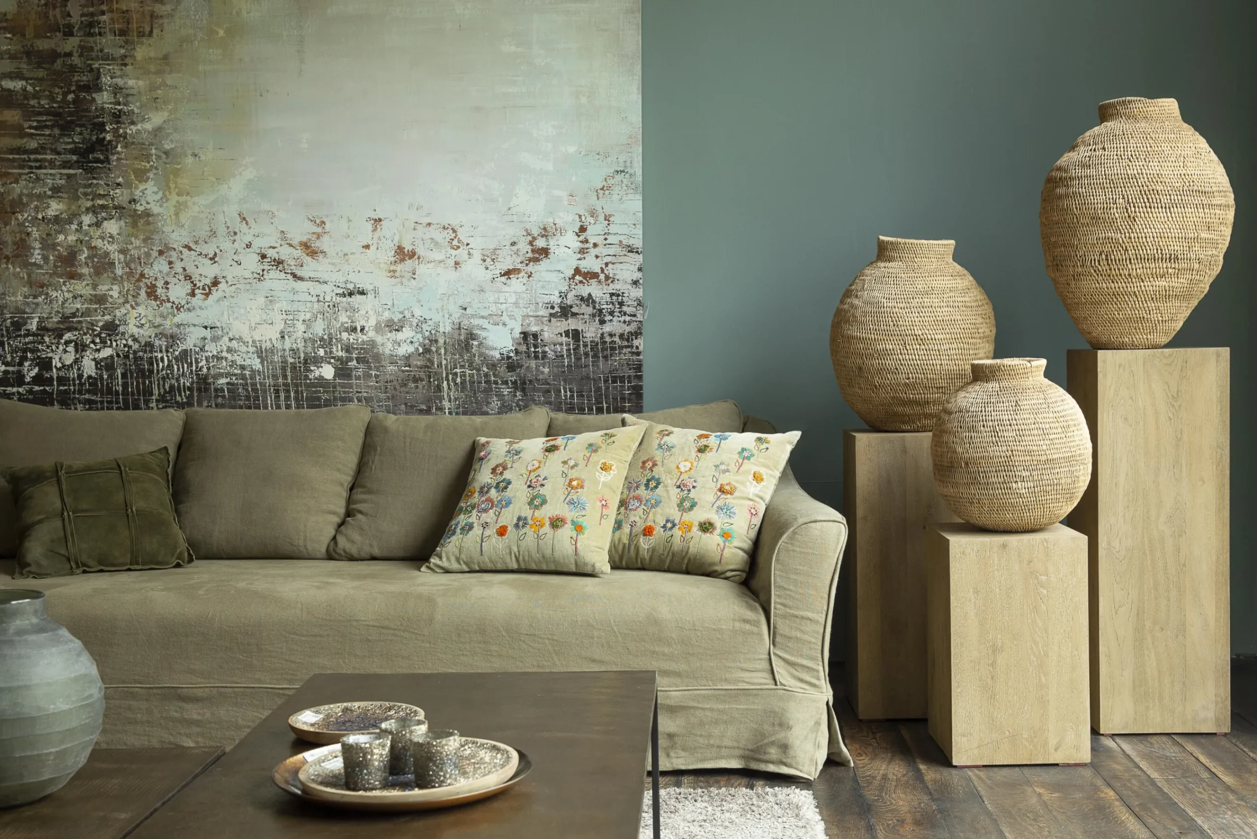 Flamant Buhera, Pot, Handgemaakt, L