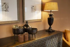 Flamant Byma, Kom, Metaal, Zwart, L