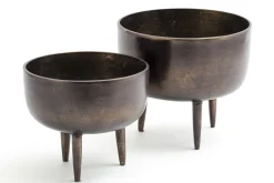 Flamant Byma, Kom, Metaal, Zwart, L