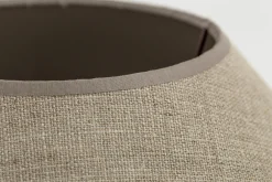 Flamant Circum, Lampenkap, Natuurlijk En Zilver, Conisch, 45 Cm