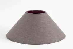 Flamant Circum, Lampenkap, Paars, Conisch, 45 Cm