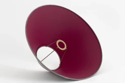 Flamant Circum, Lampenkap, Paars, Conisch, 45 Cm