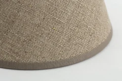 Flamant Clips, Lampenkap, Naturel, Conisch, 14 Cm