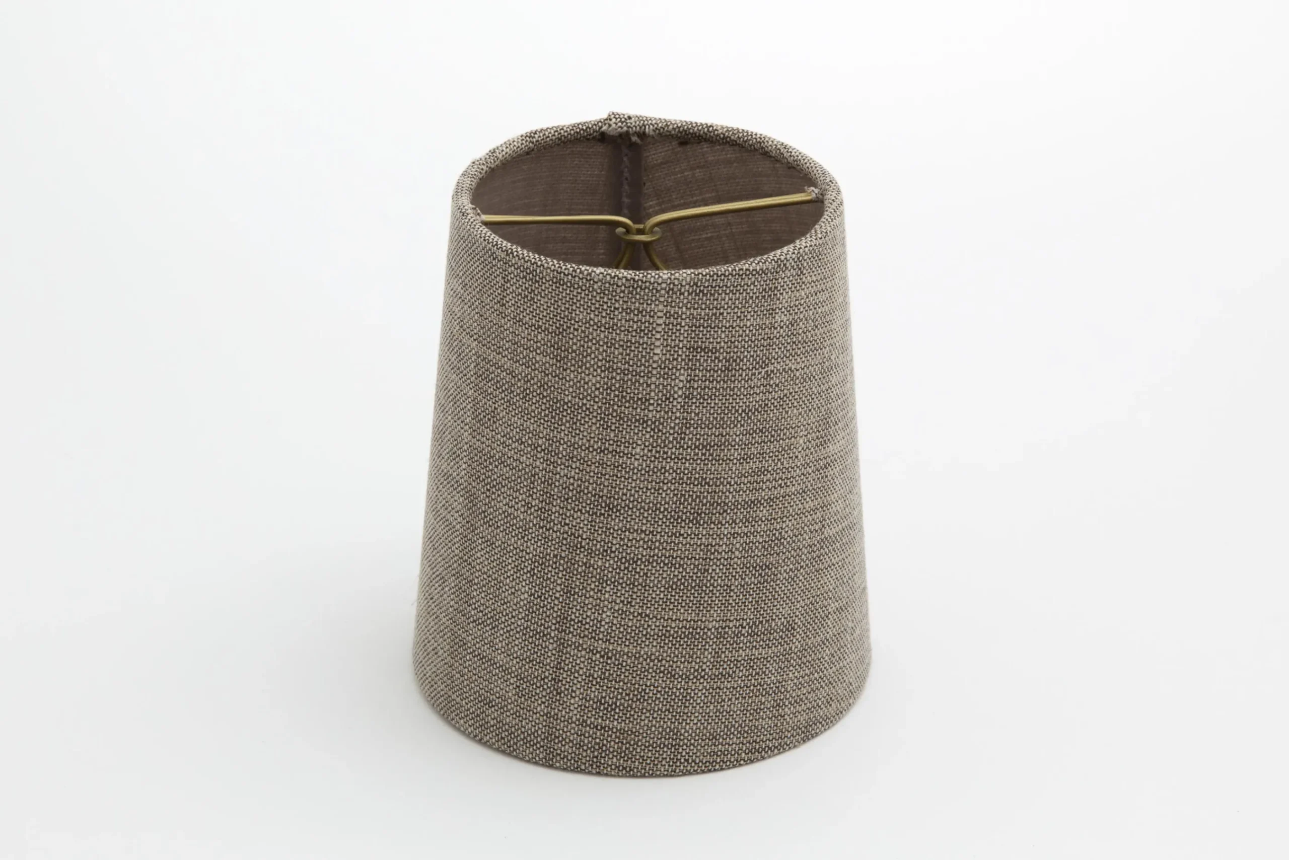 Flamant Clips, Lampenkap, Naturel En Grijs, Cilinder, 10 Cm