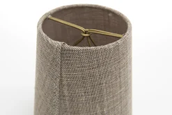 Flamant Clips, Lampenkap, Naturel En Grijs, Cilinder, 10 Cm