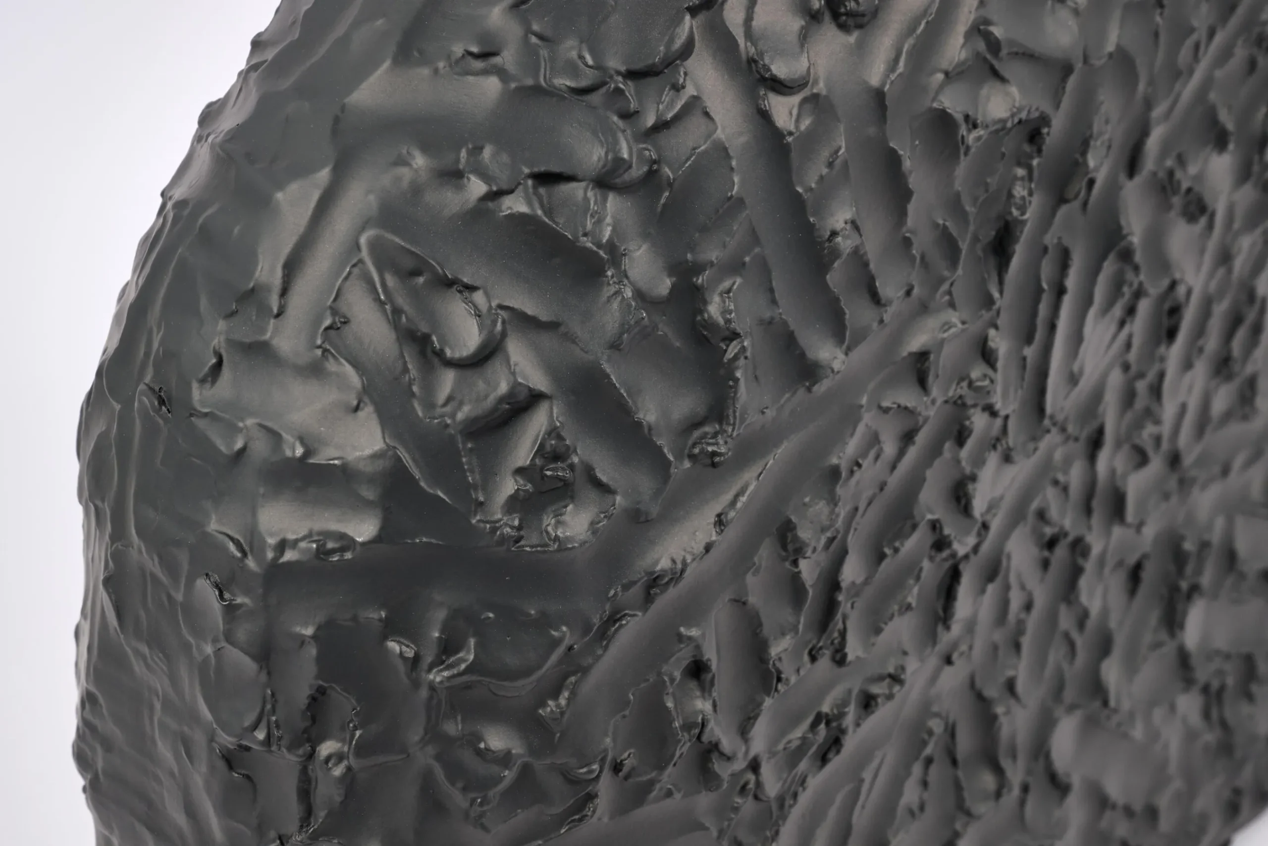 Flamant Corralee, Vaas, Keramiek, Zwart, L