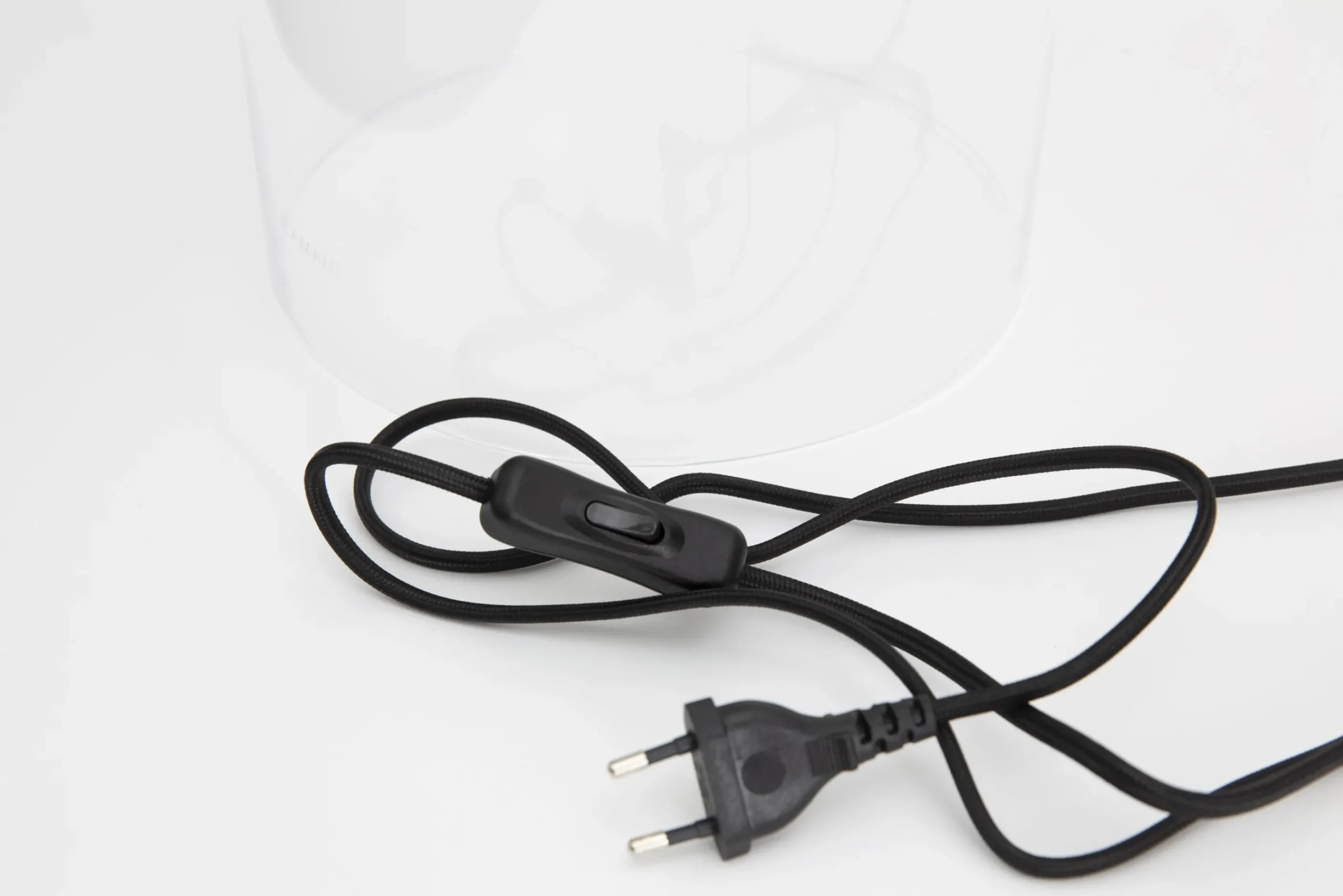 Flamant Cypri, Tafellamp, Glas, Zwart, L