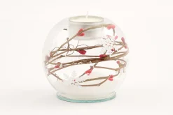 Flamant Dazie, Theelichthouder, Glas