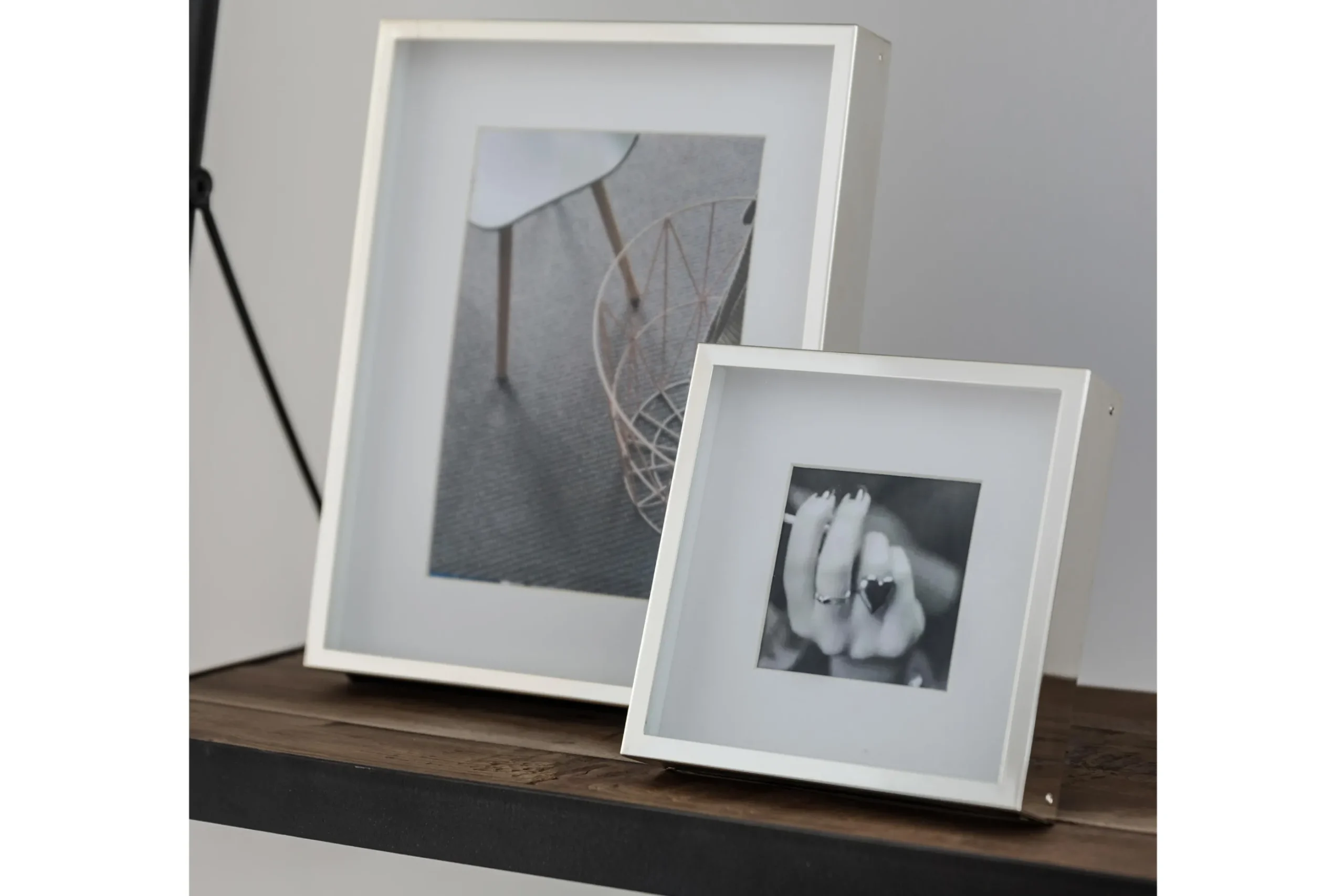 Flamant Dozen, Fotolijst, Verzilverd En Gelakt, 13X18