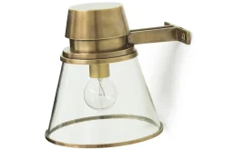 Flamant Edwardo, Wandlamp, Antiek Messing