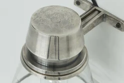 Flamant Edwardo, Wandlamp, Messing, Antiek Zilver