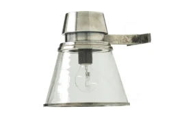 Flamant Edwardo, Wandlamp, Messing, Antiek Zilver